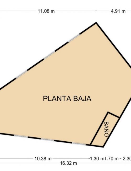 PLANO PLANTA BAJA JULIAN RABANEDO