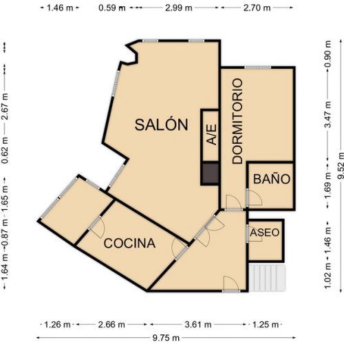 PLANO PUERTO DE LOS LEONES 6, PLANTA BAJA